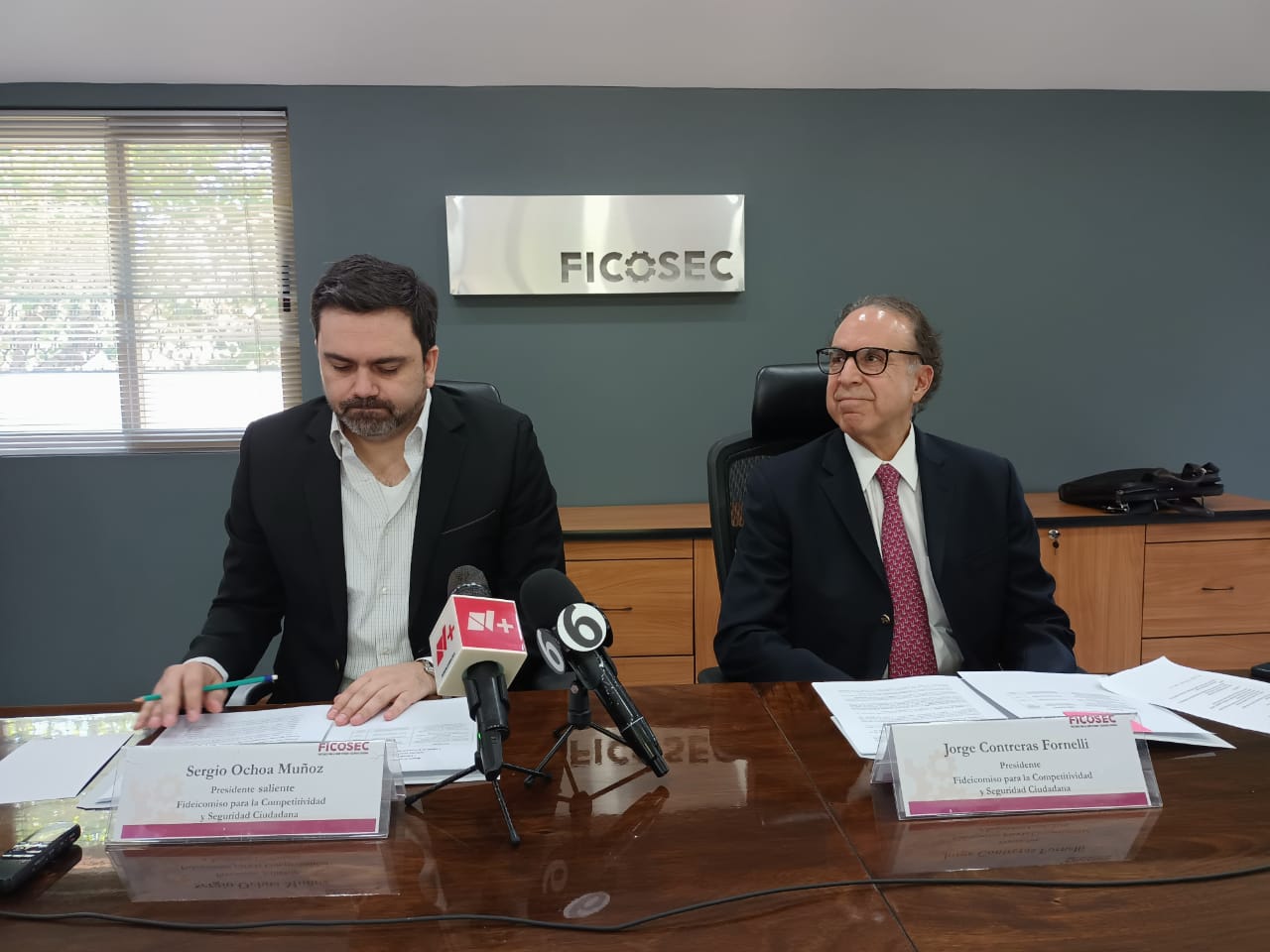 Presenta Sergio Ochoa informe de FICOSEC del año 2021 – Contraste, Política  y Sociedad