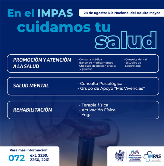 Invita Impas A Adultos Mayores De La Capital A Hacer Uso De Sus