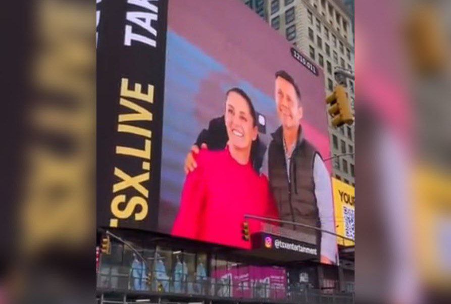 ¿quién Pagó El Anuncio De Claudia Sheinbaum En Time Square Esto Sabemos Contraste Políticaemk 8964